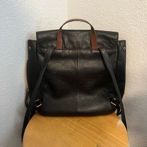 Fossil Leather Backpack
